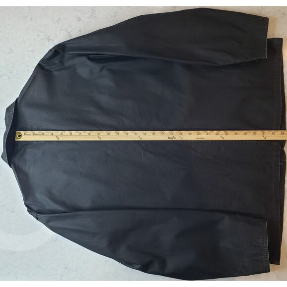 G-STAR Chore Worker Jacket Field Coat Waxed Canvas Black Men's Large - Picture 10 of 16